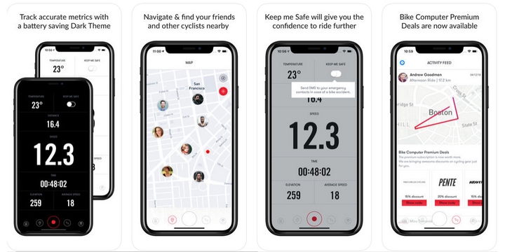 Bike Computer - Best bike app for parental safety