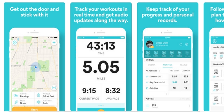 Runkeeper - Best bike app for GPS tracking